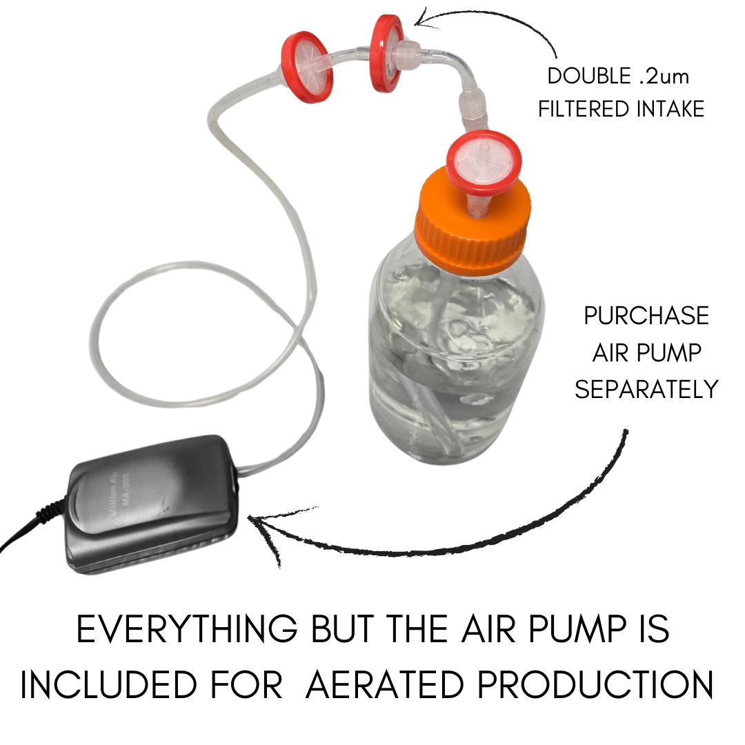 Aerated Liquid Culture Bottle